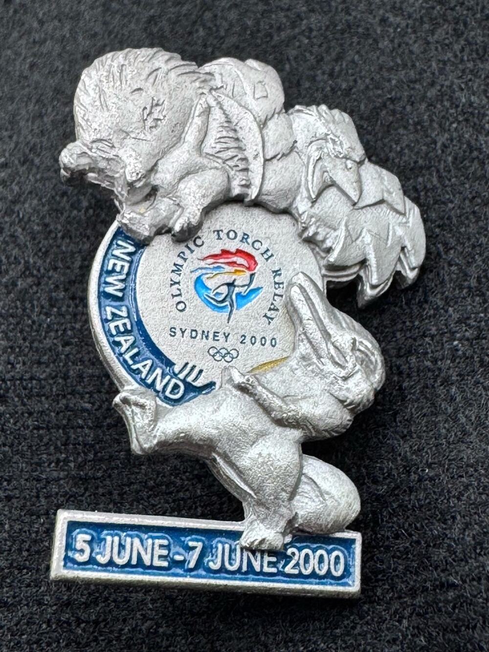 Olympic Games Collectable Sydney 2000 Australia Mascots Torch Relay Badge-Pin
